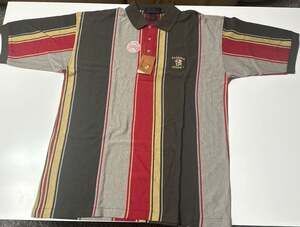 Vintage NWT Antigua Florida State Seminoles Multi-Color Striped Polo Shirt